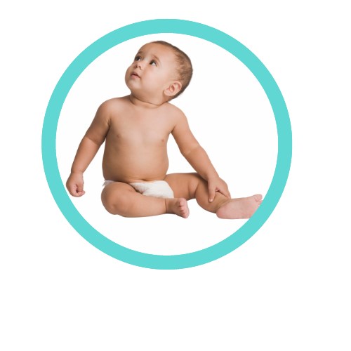 Bebé que ejemplifica la fertilidad