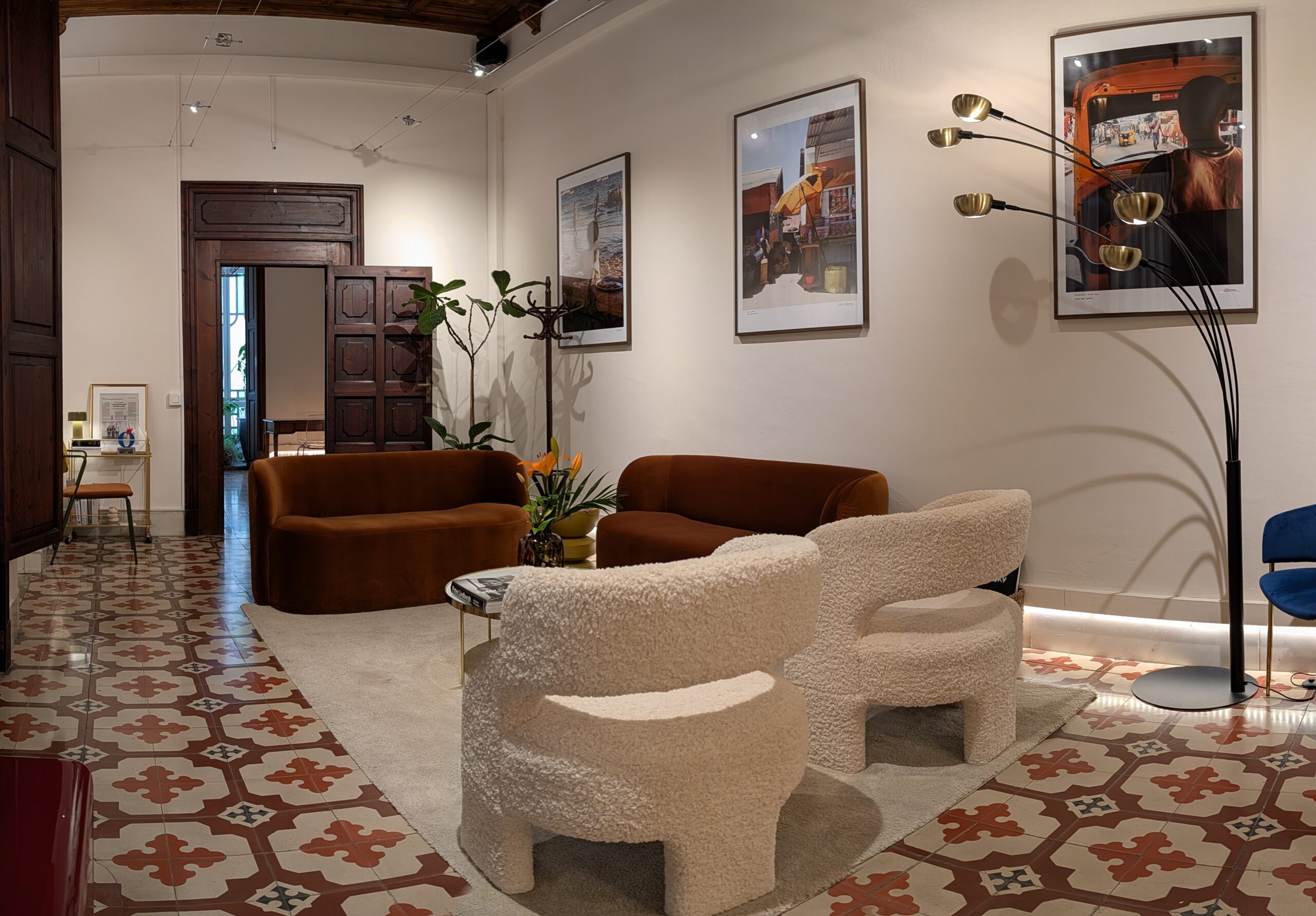 Sala de espera de la consulta.